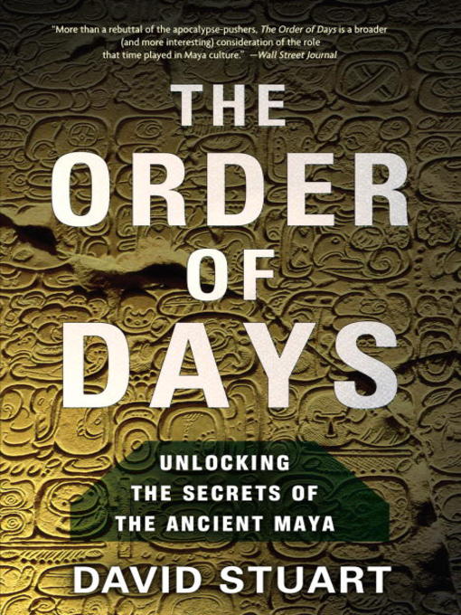 Title details for The Order of Days by David Stuart - Available